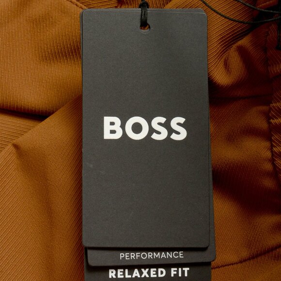 Hugo Boss Men's "P-Phil-PLCWWGPK-253F" Brown Relaxed Fit Pants US 32R IT 48 - Picture 4 of 5